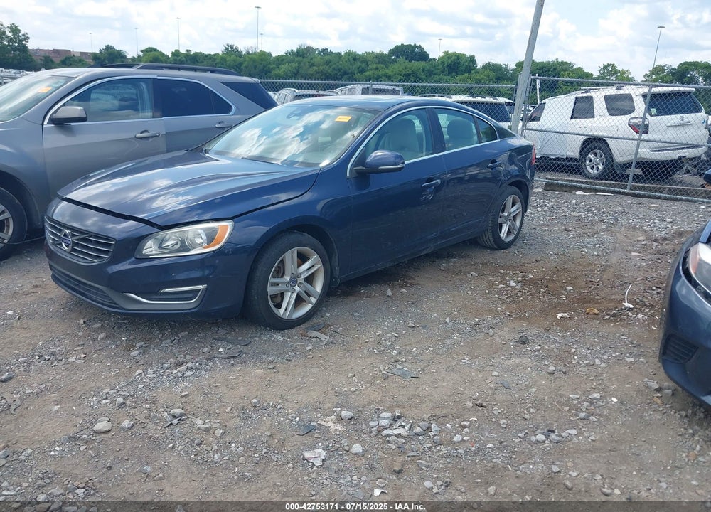 2014 VOLVO S60 VIN: YV1612FS6E1292616