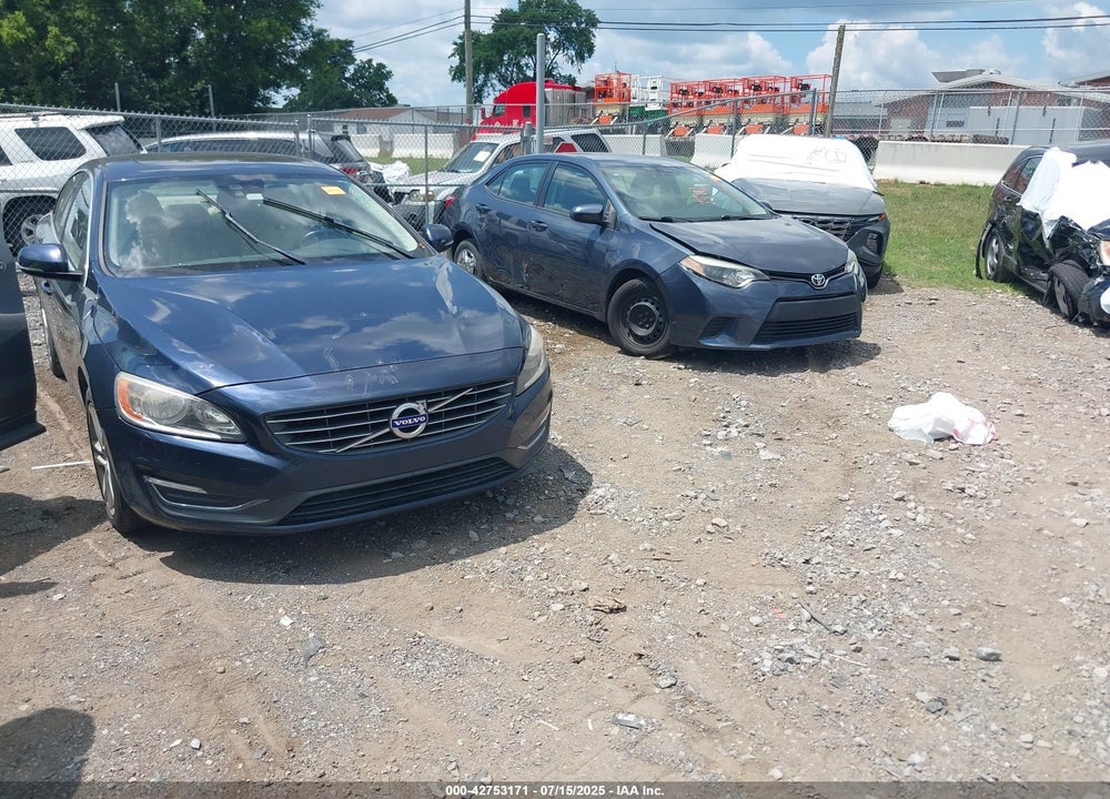 2014 VOLVO S60 VIN: YV1612FS6E1292616