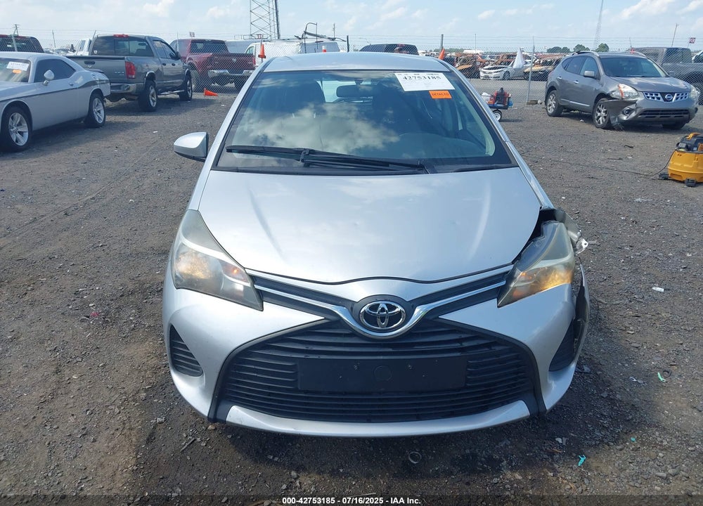 2015 TOYOTA YARIS VIN: VNKKTUD38FA020017