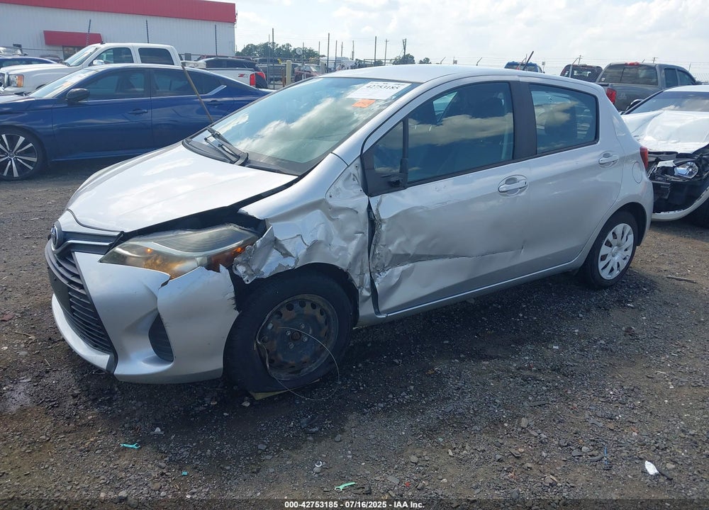 2015 TOYOTA YARIS VIN: VNKKTUD38FA020017