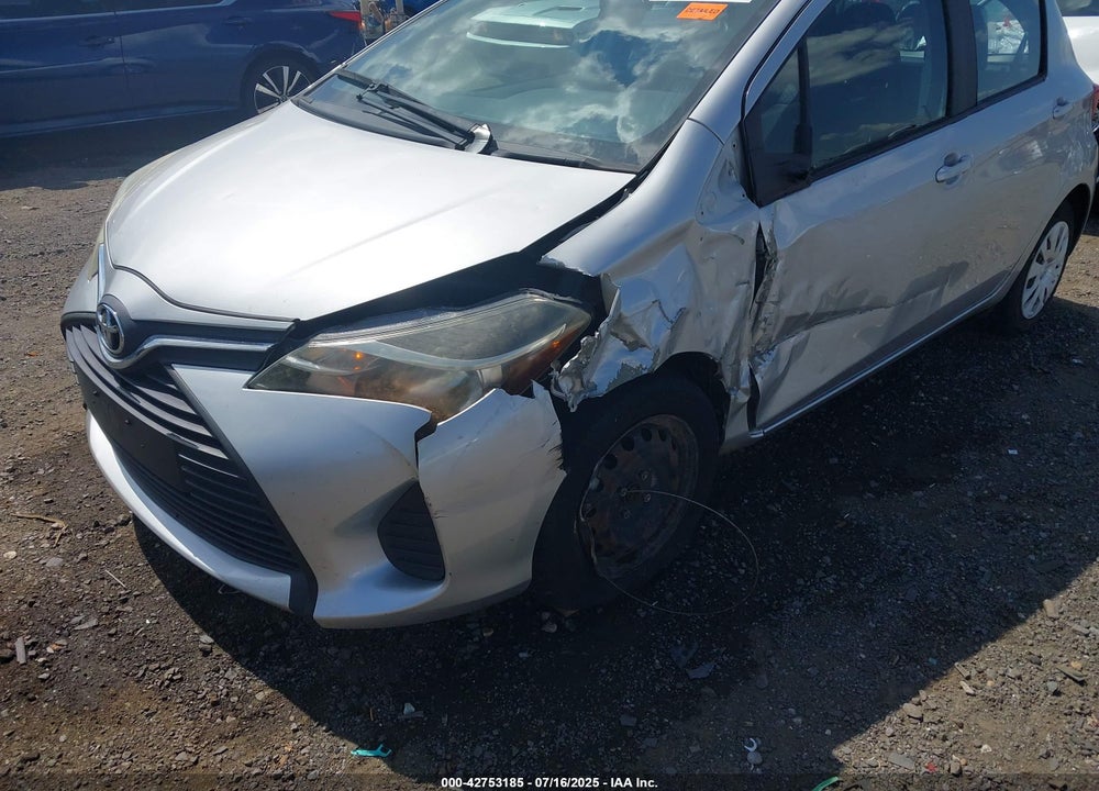 2015 TOYOTA YARIS VIN: VNKKTUD38FA020017