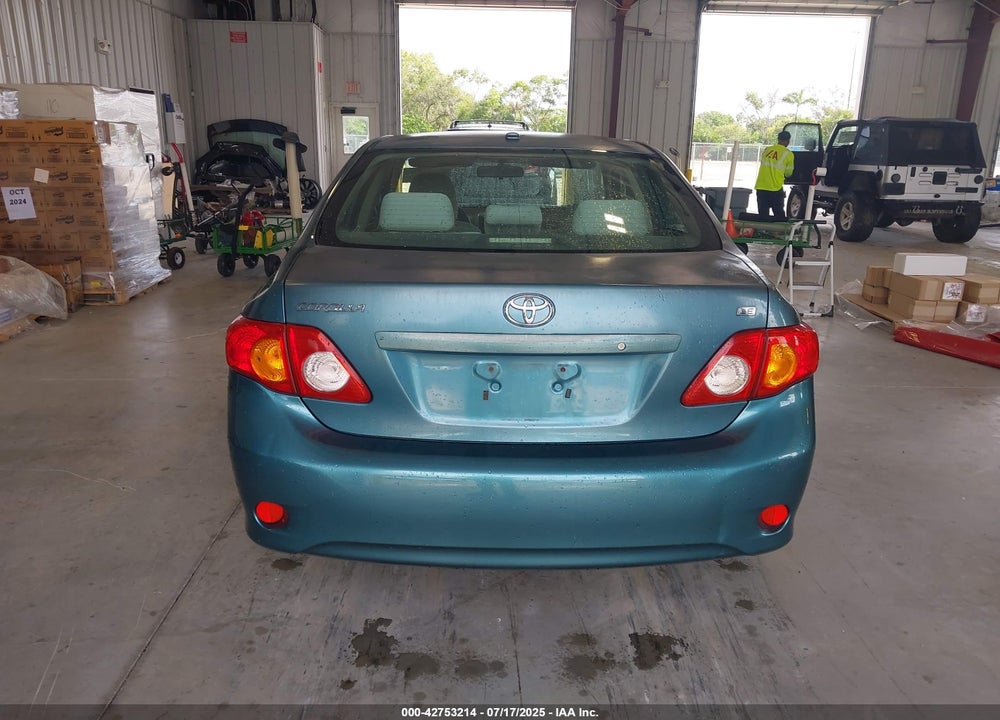 2009 TOYOTA COROLLA VIN: JTDBL40E999071581