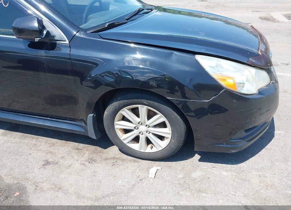 2011 SUBARU LEGACY VIN: 4S3BMBC65B3217179