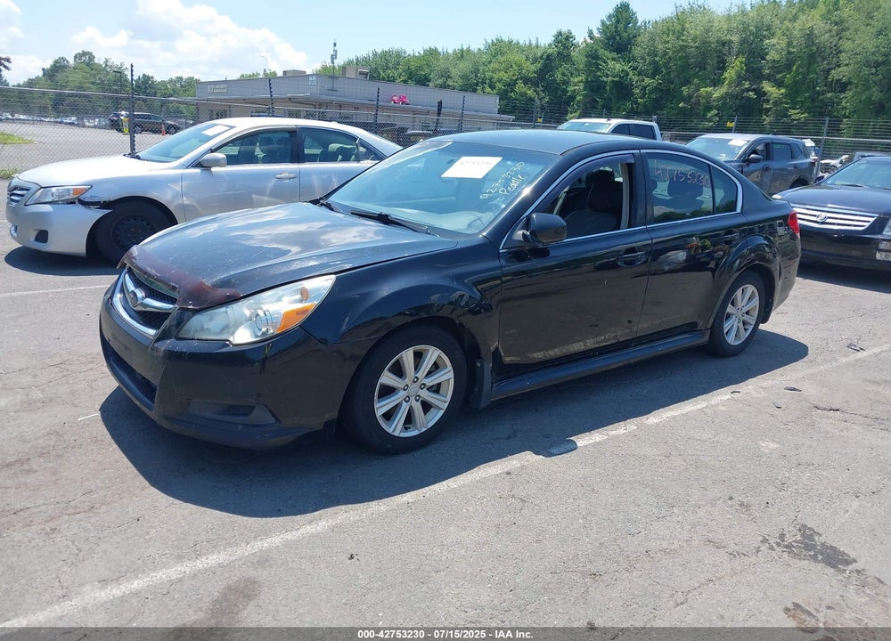 2011 SUBARU LEGACY VIN: 4S3BMBC65B3217179