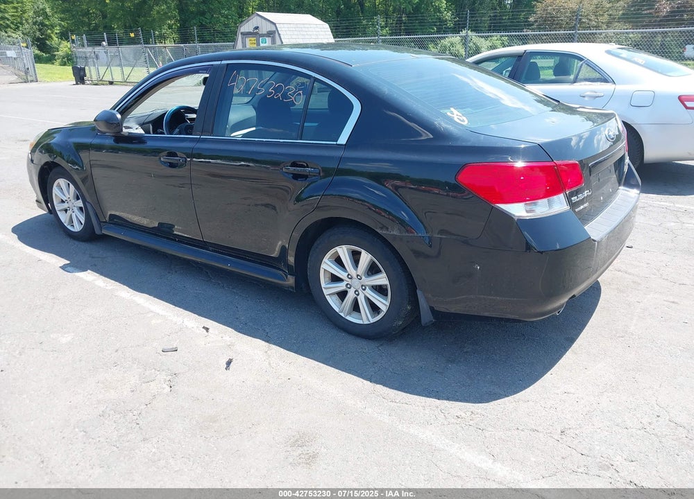 2011 SUBARU LEGACY VIN: 4S3BMBC65B3217179