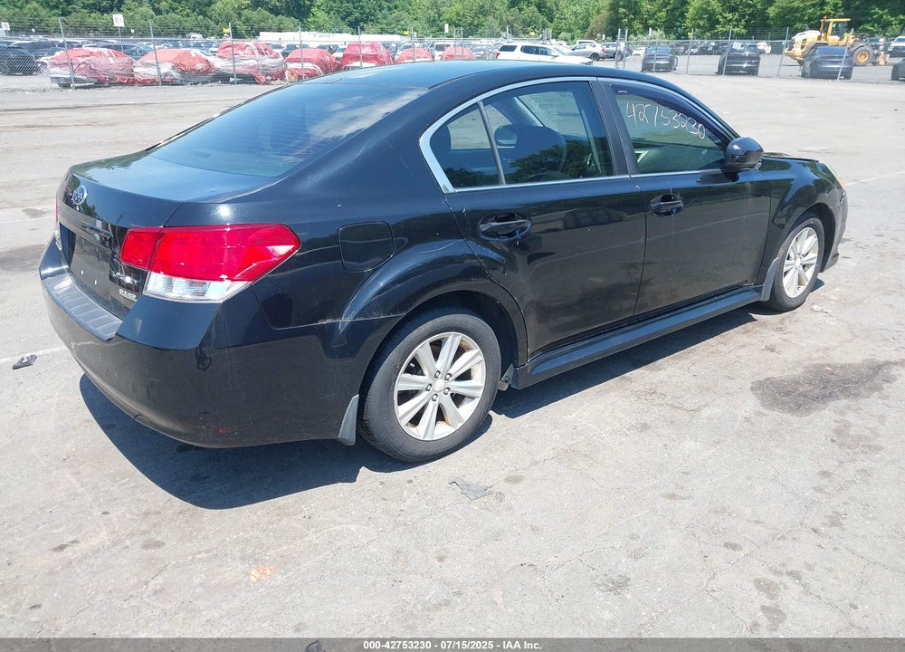2011 SUBARU LEGACY VIN: 4S3BMBC65B3217179