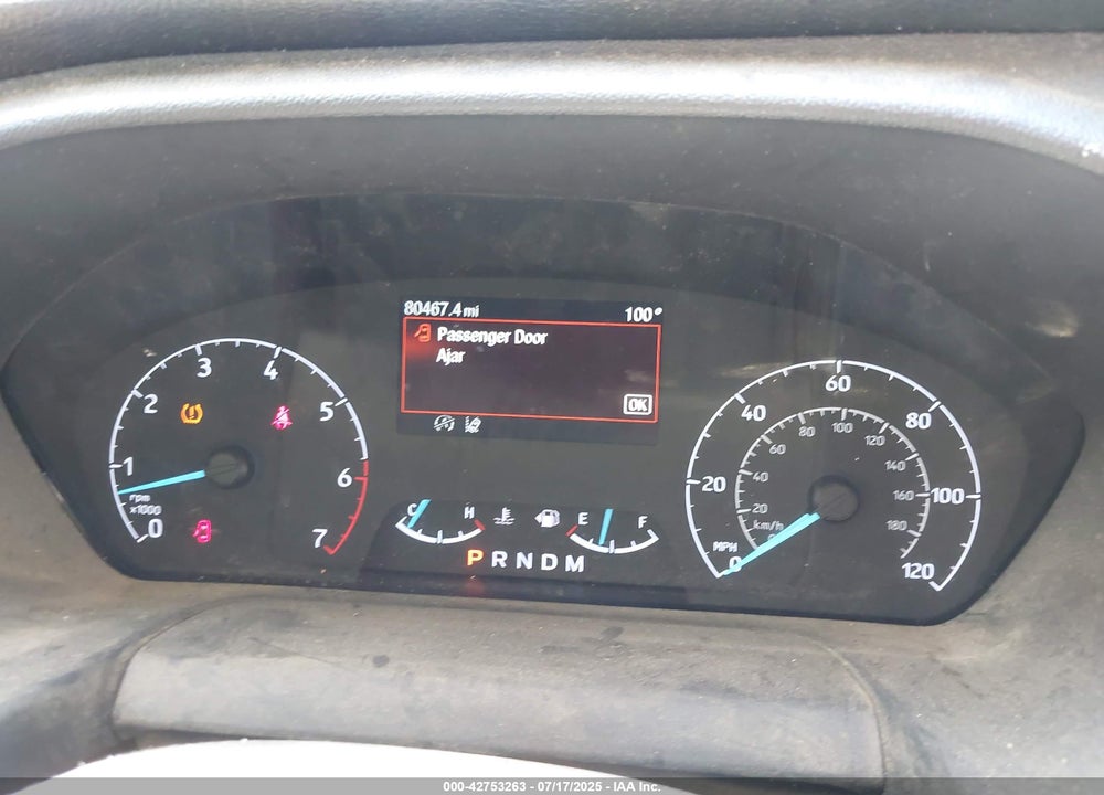 2022 FORD TRANSIT-250 CARGO VAN VIN: 1FTBR3XG4NKA04700