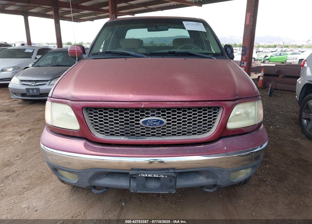 2003 FORD F-150 LARIAT/XLT VIN: 1FTRW08L23KA58480