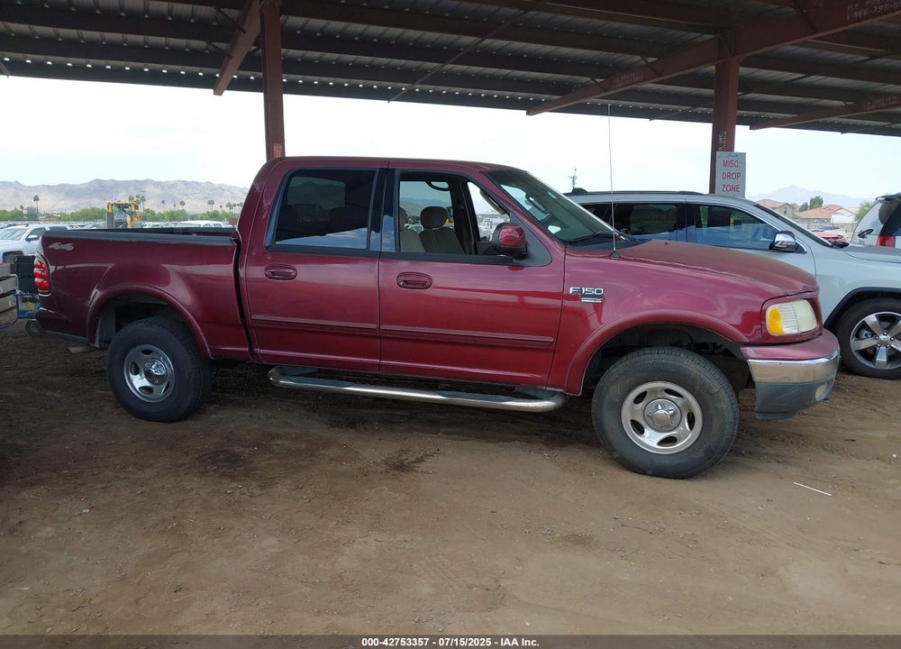 2003 FORD F-150 LARIAT/XLT VIN: 1FTRW08L23KA58480
