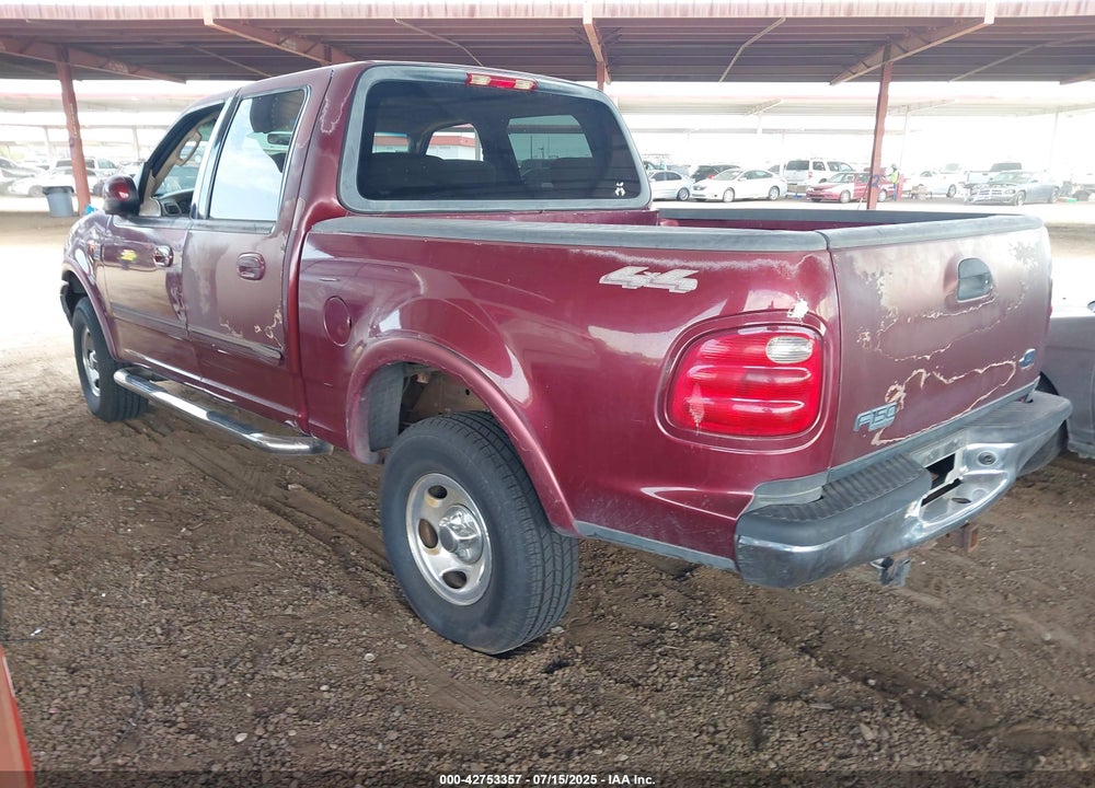 2003 FORD F-150 LARIAT/XLT VIN: 1FTRW08L23KA58480
