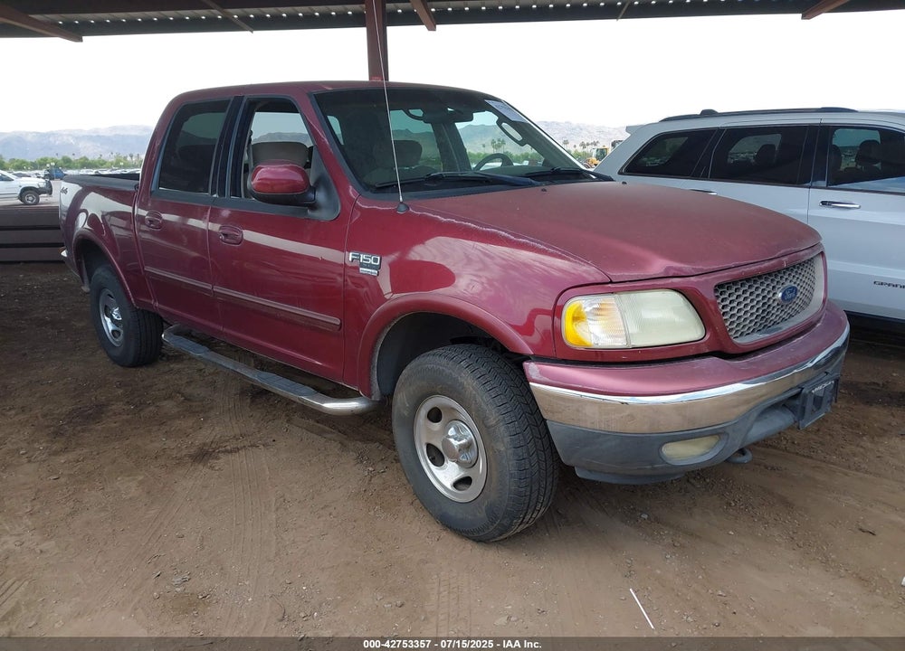 2003 FORD F-150 LARIAT/XLT VIN: 1FTRW08L23KA58480