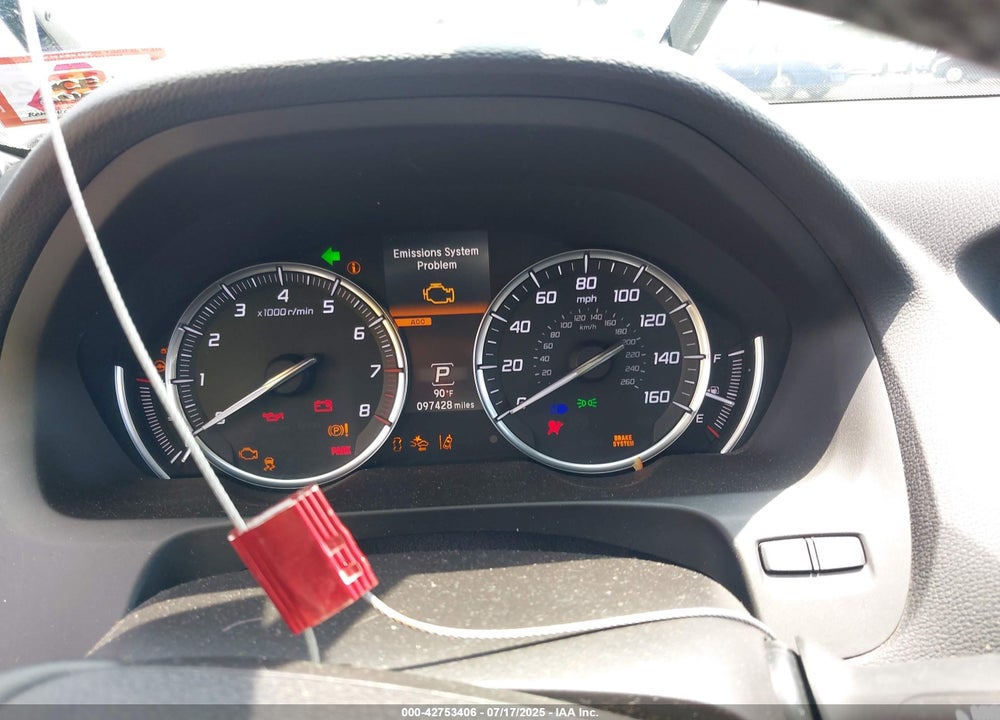 2017 ACURA TLX VIN: 19UUB2F73HA005275