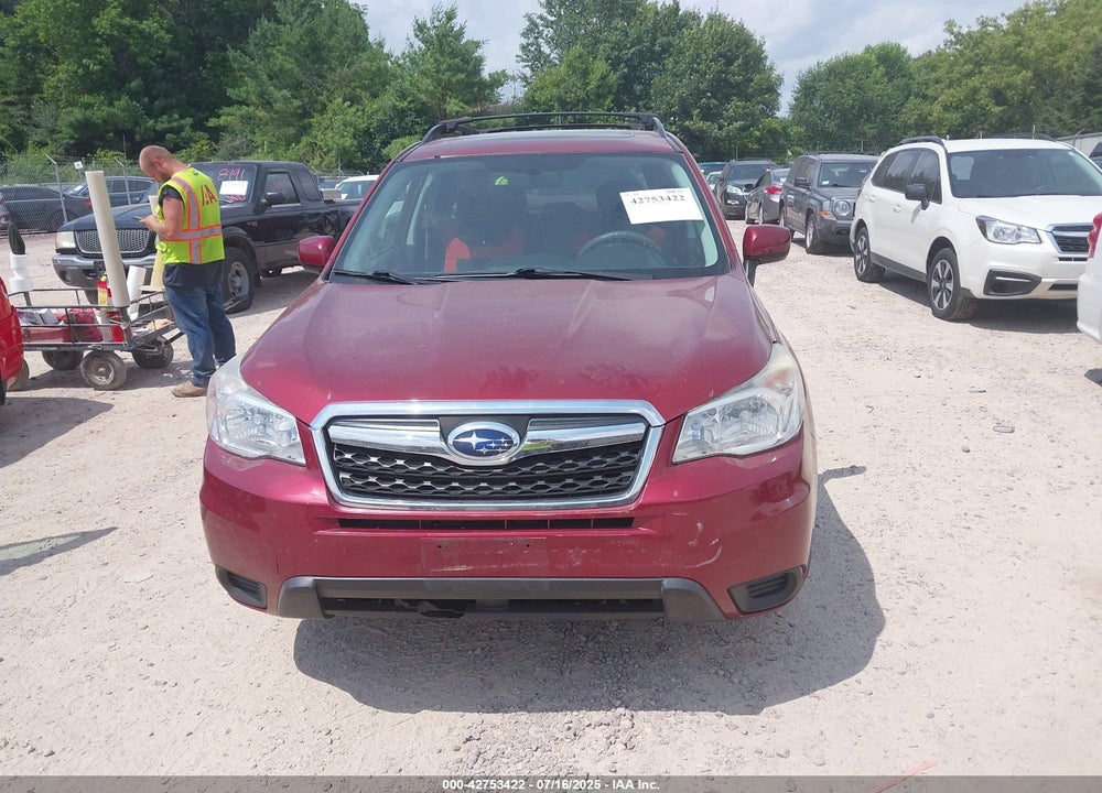 2014 SUBARU FORESTER VIN: JF2SJAEC8EH476585