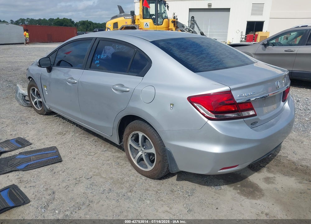 2015 HONDA CIVIC SE VIN: 19XFB2F7XFE075910
