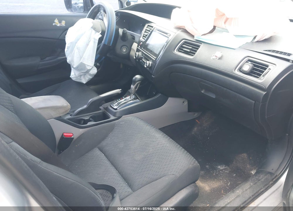 2015 HONDA CIVIC SE VIN: 19XFB2F7XFE075910