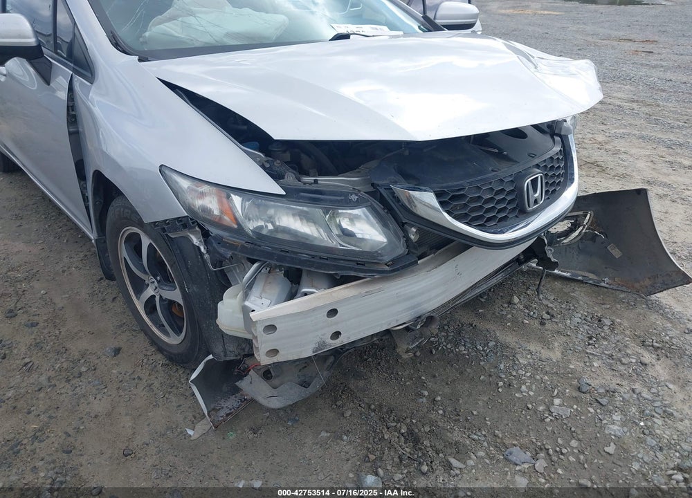 2015 HONDA CIVIC SE VIN: 19XFB2F7XFE075910