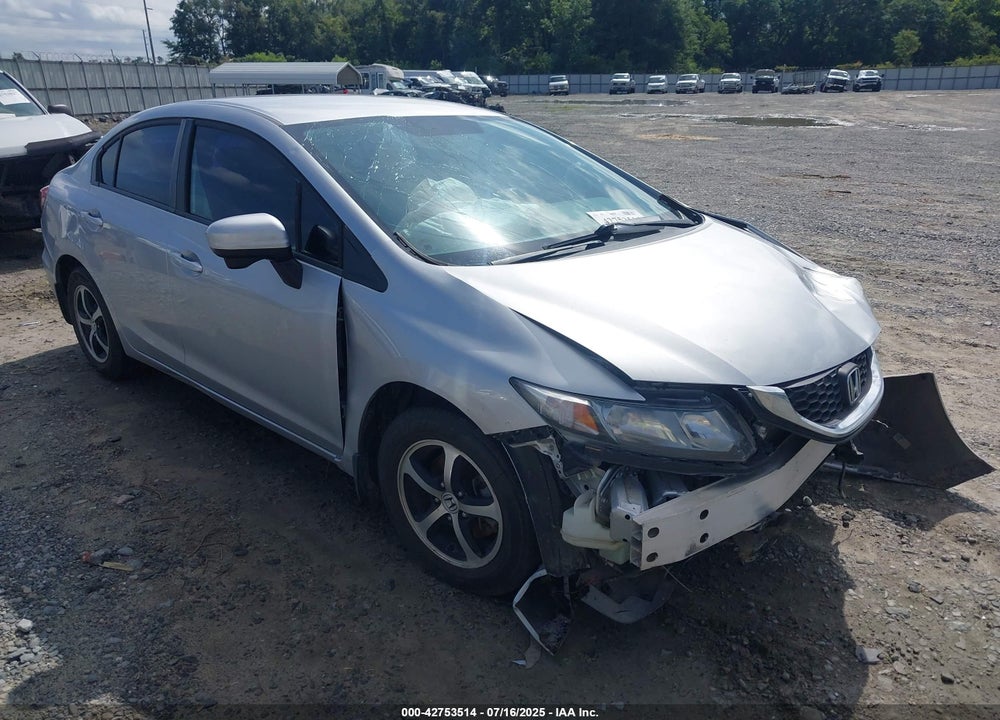 2015 HONDA CIVIC SE VIN: 19XFB2F7XFE075910
