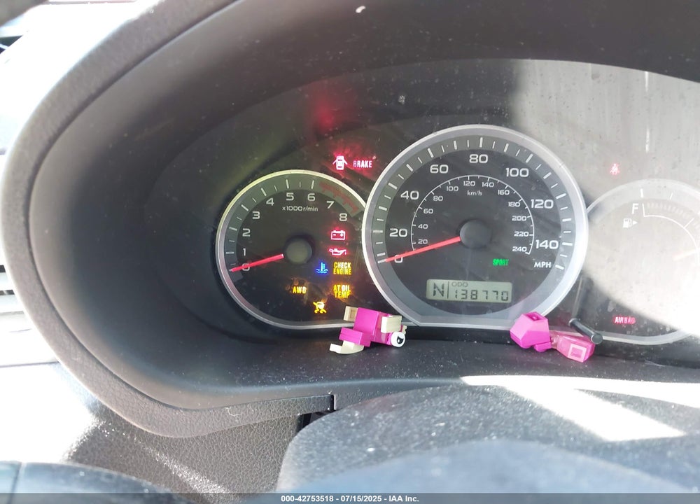2010 SUBARU IMPREZA VIN: JF1GH6B67AH818166