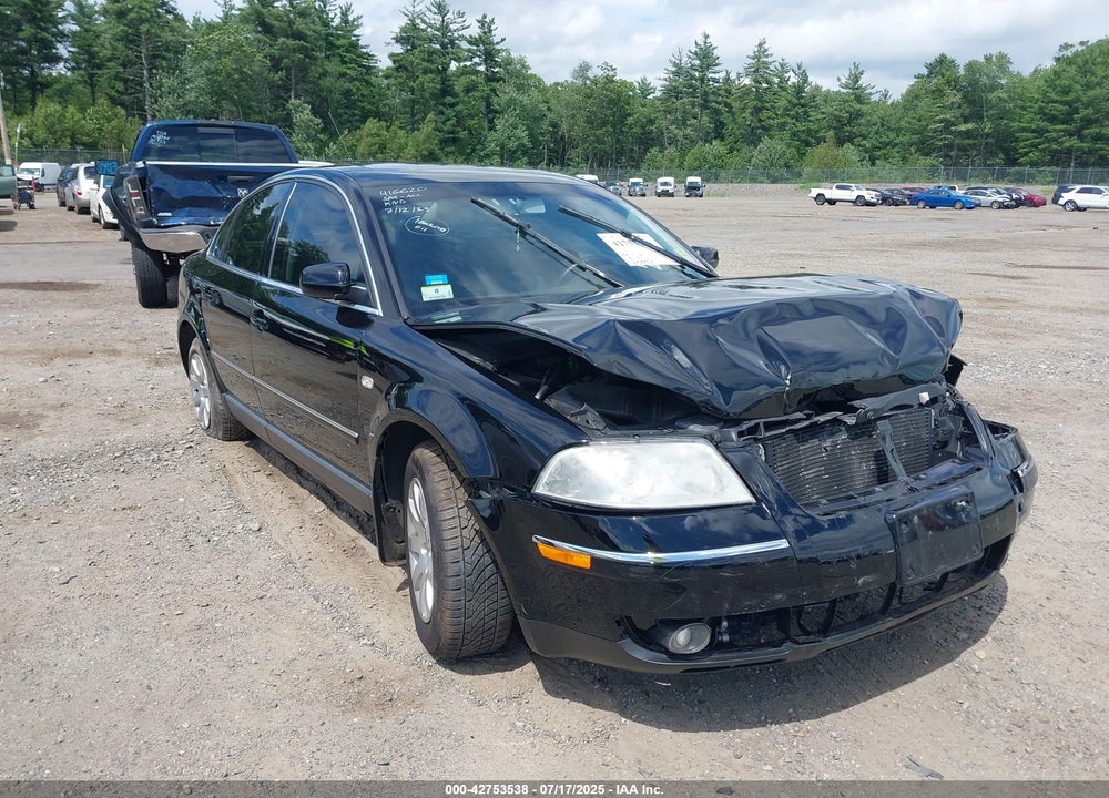 2003 VOLKSWAGEN PASSAT GLS V6 VIN: WVWPH63B13P265450