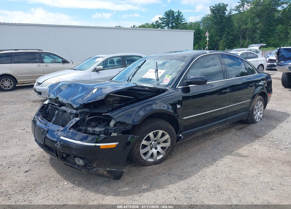 2003 VOLKSWAGEN PASSAT GLS V6 VIN: WVWPH63B13P265450