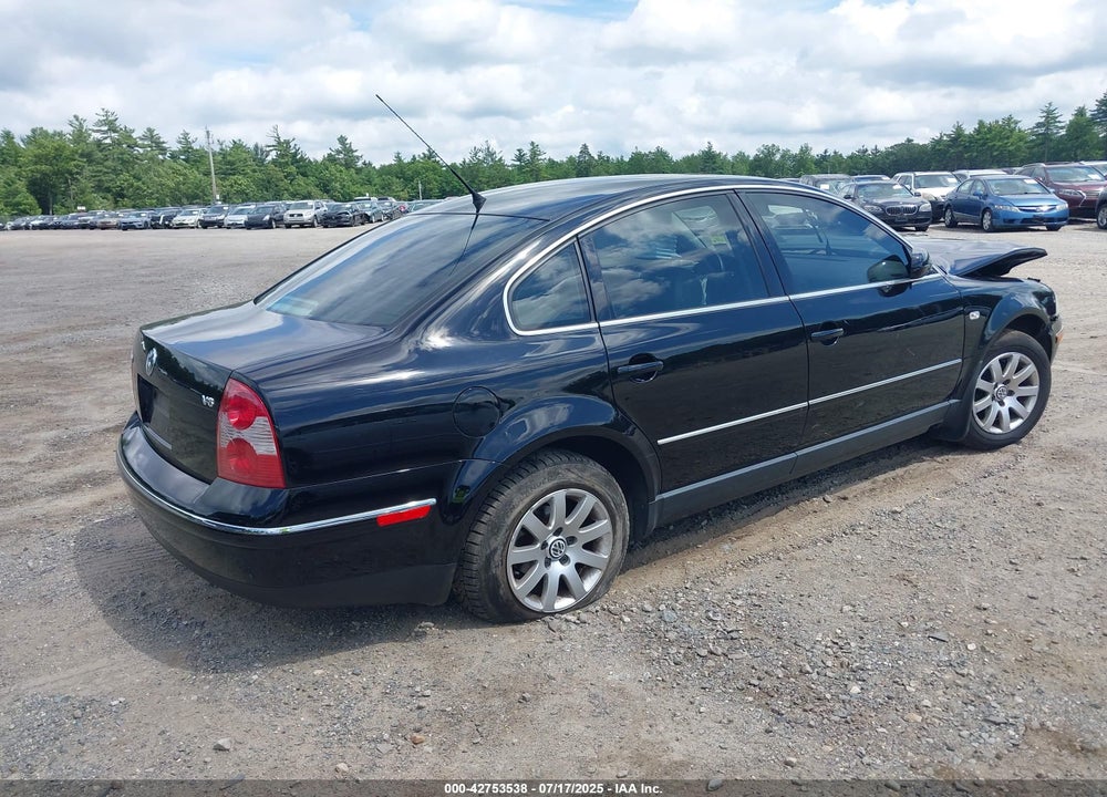 2003 VOLKSWAGEN PASSAT GLS V6 VIN: WVWPH63B13P265450