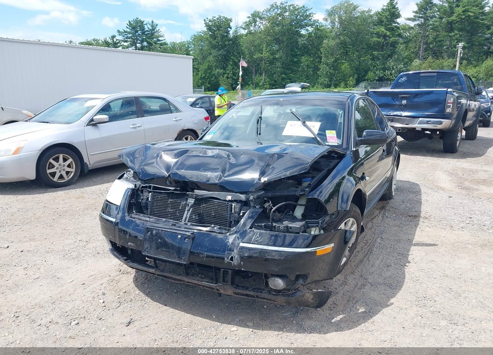 2003 VOLKSWAGEN PASSAT GLS V6 VIN: WVWPH63B13P265450