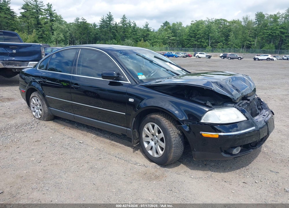 2003 VOLKSWAGEN PASSAT GLS V6 VIN: WVWPH63B13P265450