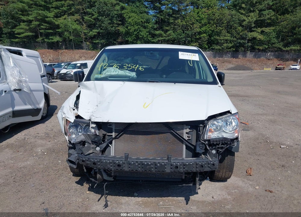 2018 DODGE GRAND CARAVAN SE VIN: 2C4RDGBG2JR285595