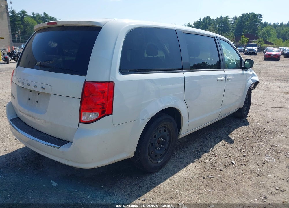 2018 DODGE GRAND CARAVAN SE VIN: 2C4RDGBG2JR285595