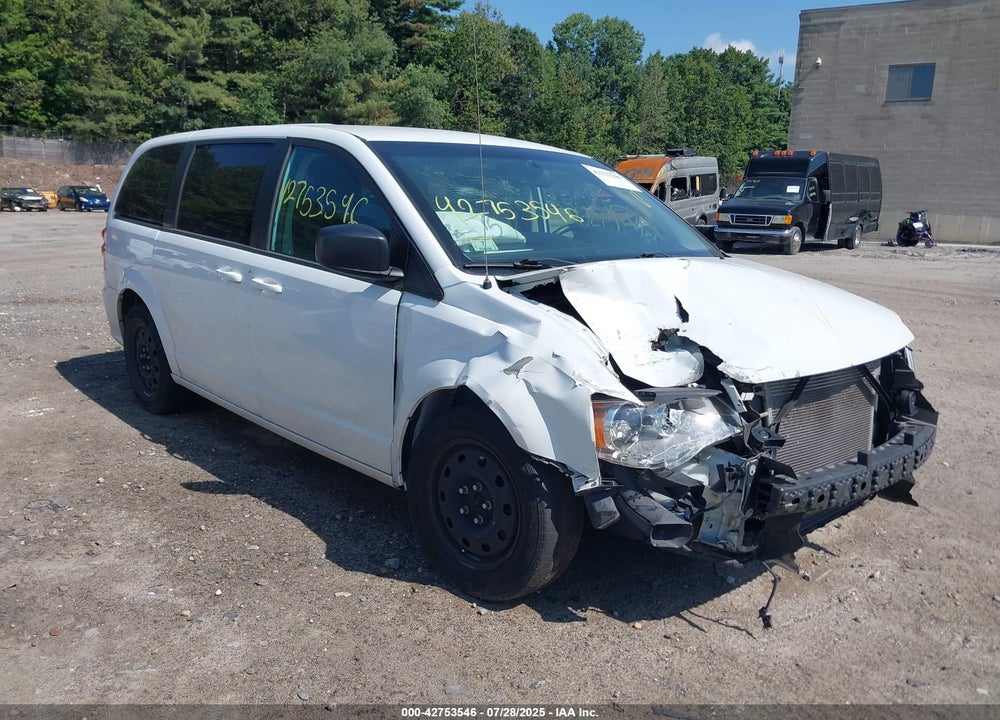 2018 DODGE GRAND CARAVAN SE VIN: 2C4RDGBG2JR285595