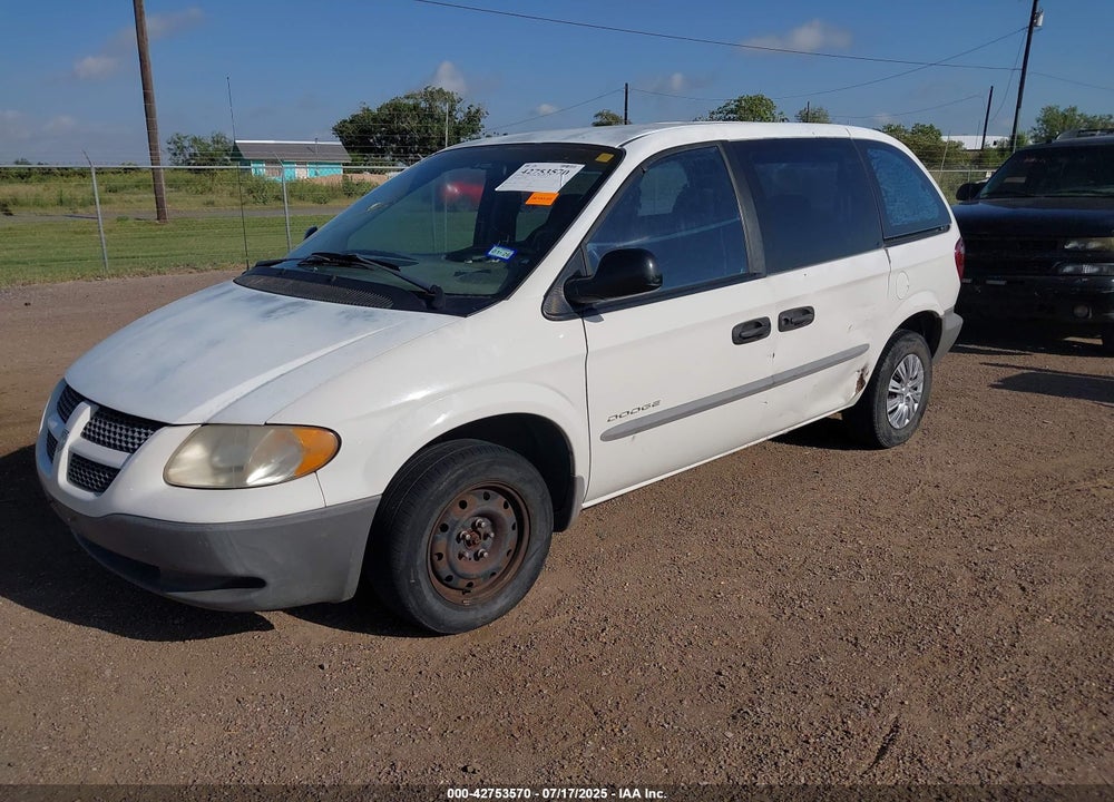 2001 DODGE CARAVAN VIN: 1B4GP25B01B179885