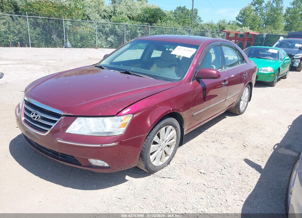 2009 HYUNDAI SONATA LIMITED VIN: 5NPEU46C29H493599