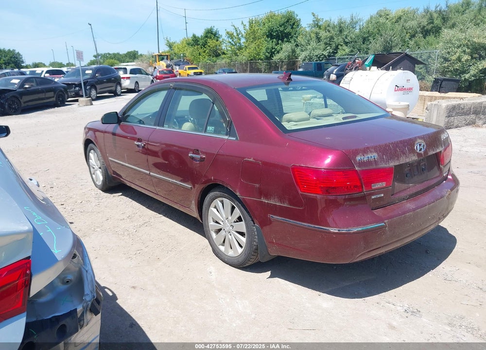2009 HYUNDAI SONATA LIMITED VIN: 5NPEU46C29H493599