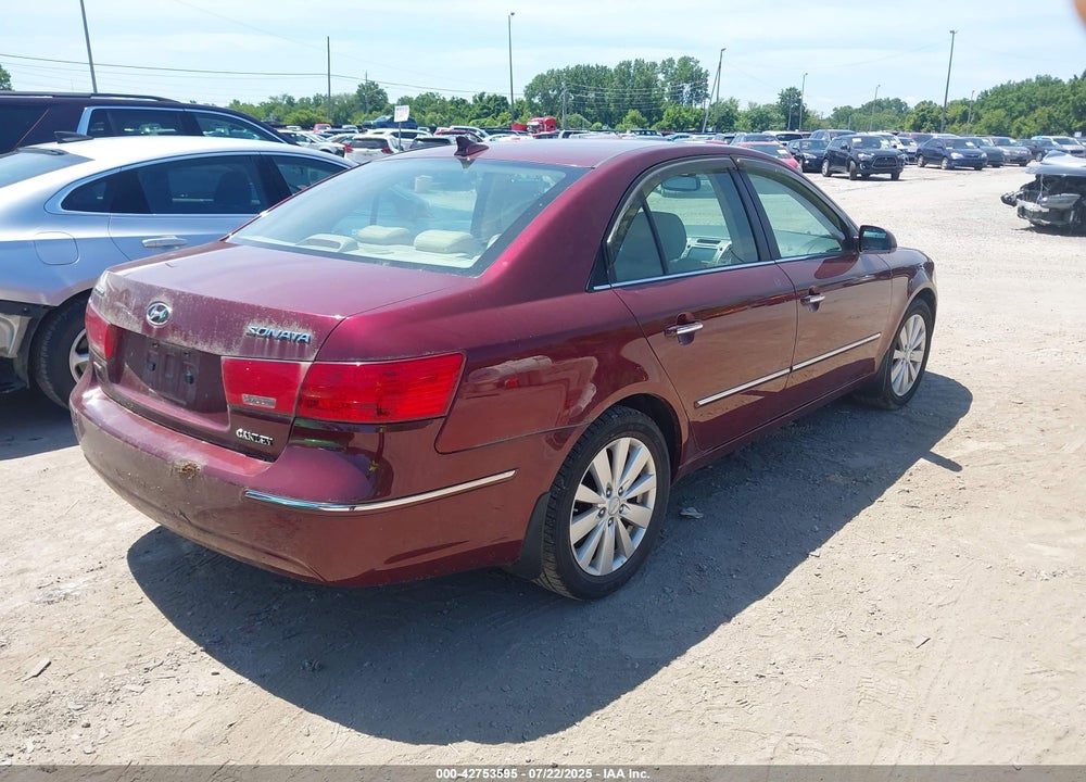 2009 HYUNDAI SONATA LIMITED VIN: 5NPEU46C29H493599