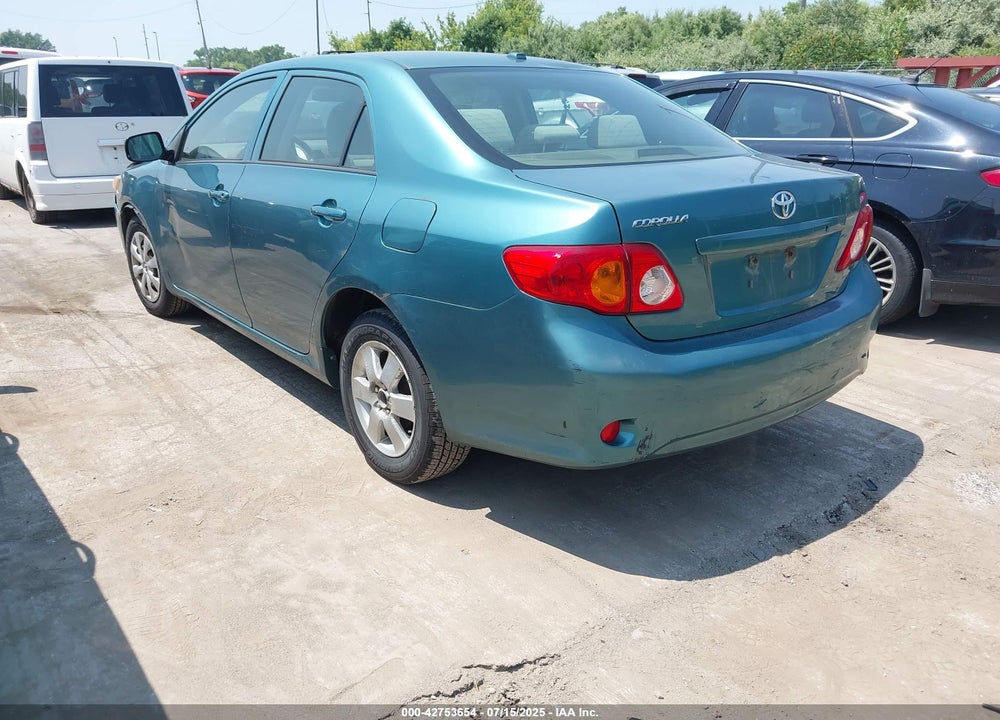 2009 TOYOTA COROLLA VIN: JTDBL40E799048316