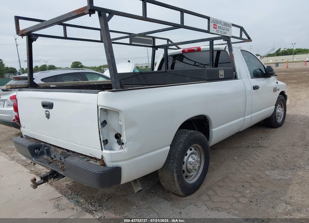 2008 DODGE RAM 2500 ST/SXT VIN: 3D7KR26D18G204405