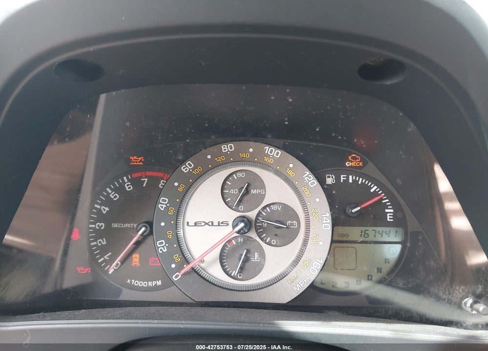 2002 LEXUS IS 300 VIN: JTHBD192820047477