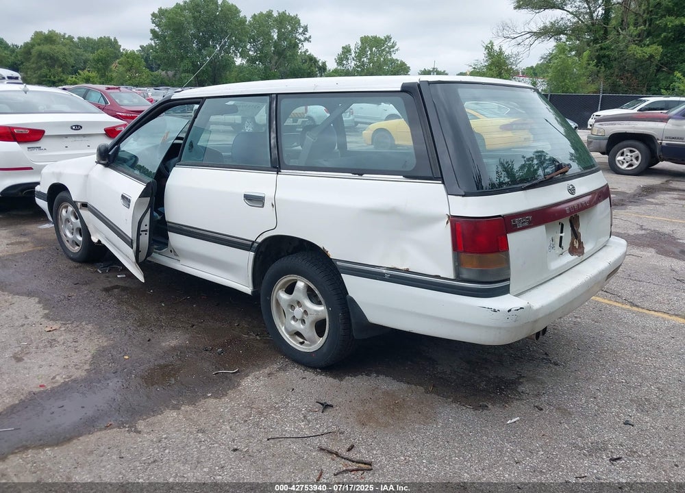 1991 SUBARU LEGACY L/HX/PX/RX VIN: 4S4BJ63C1M6914559