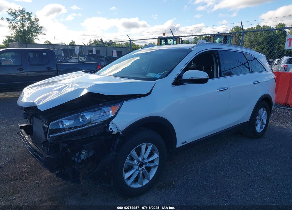 2019 KIA SORENTO 2.4L LX VIN: 5XYPGDA36KG449402