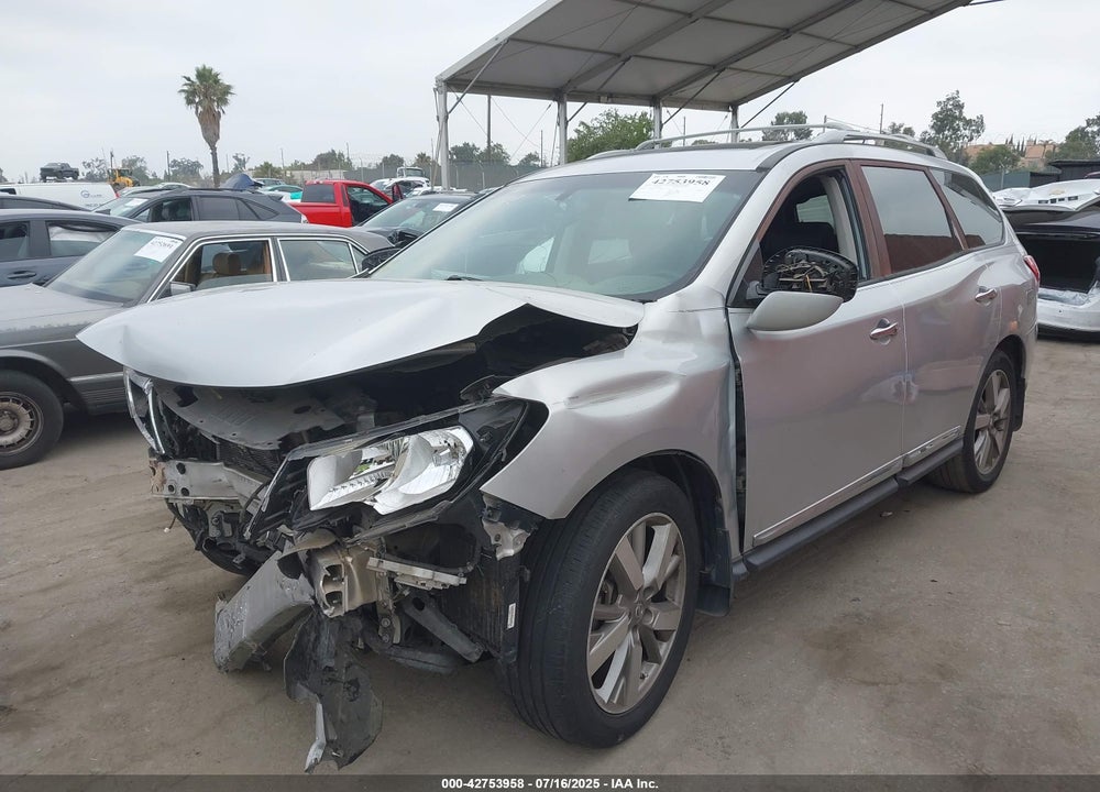 2015 NISSAN PATHFINDER VIN: 5N1AR2MN3FC702800