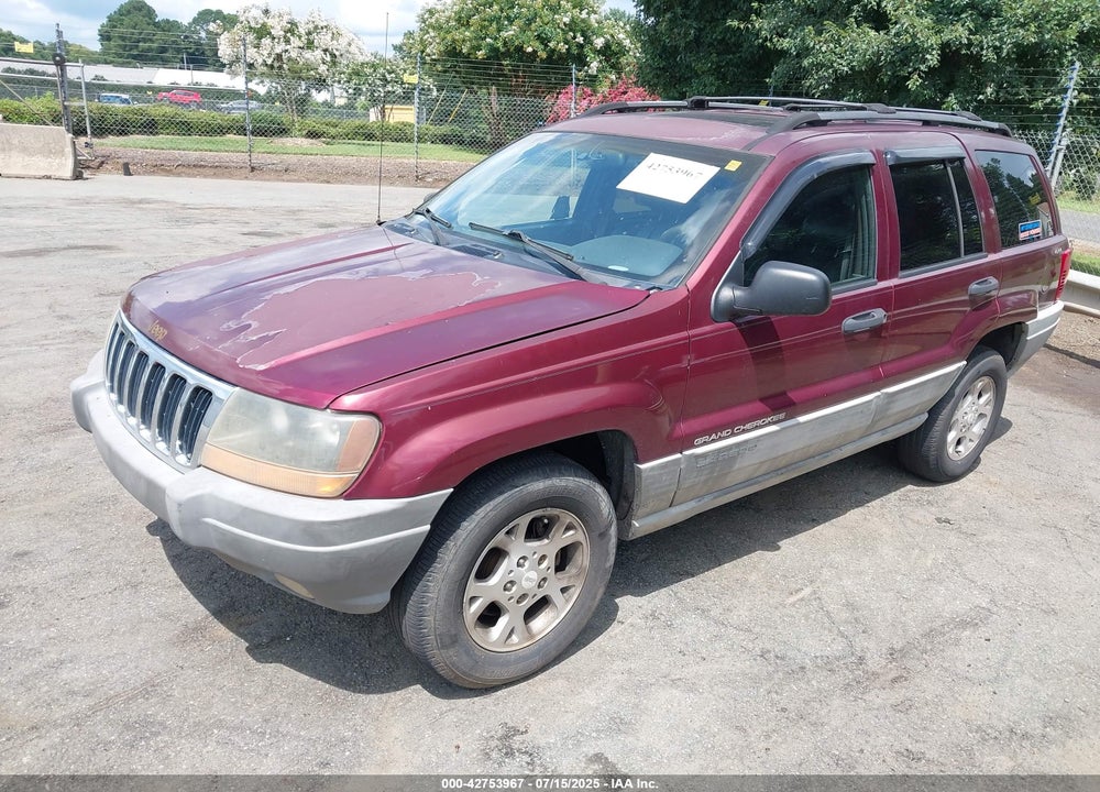 2000 JEEP GRAND CHEROKEE LAREDO VIN: 1J4GW48S0YC134456