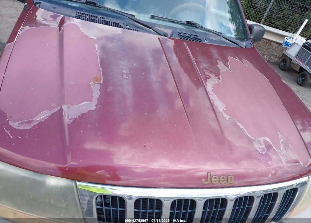 2000 JEEP GRAND CHEROKEE LAREDO VIN: 1J4GW48S0YC134456