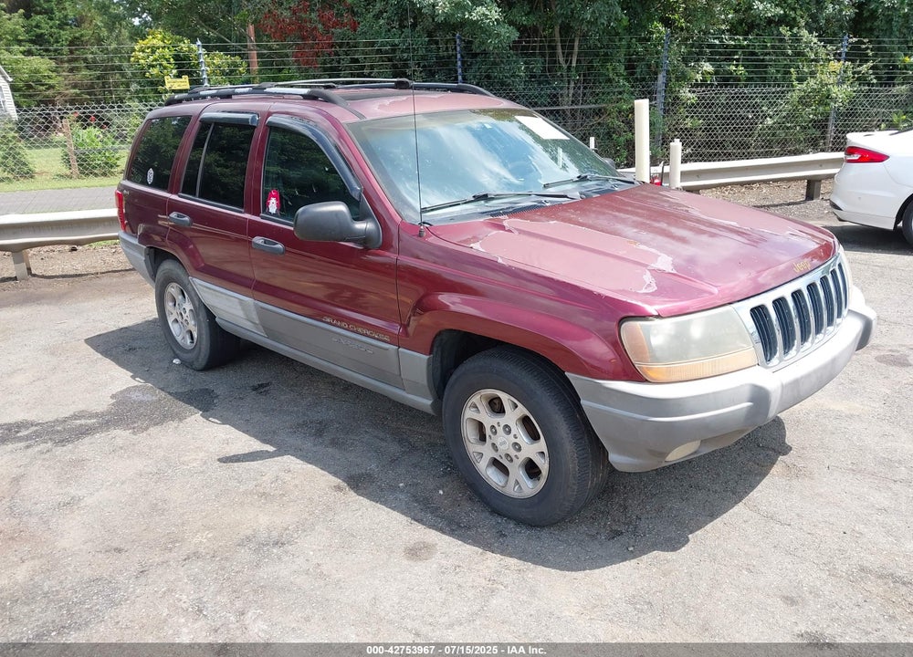 2000 JEEP GRAND CHEROKEE LAREDO VIN: 1J4GW48S0YC134456