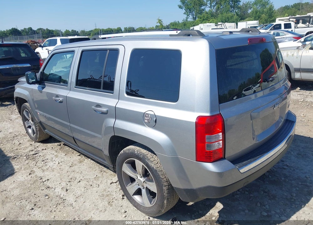 2016 JEEP PATRIOT VIN: 1C4NJPFA7GD716554