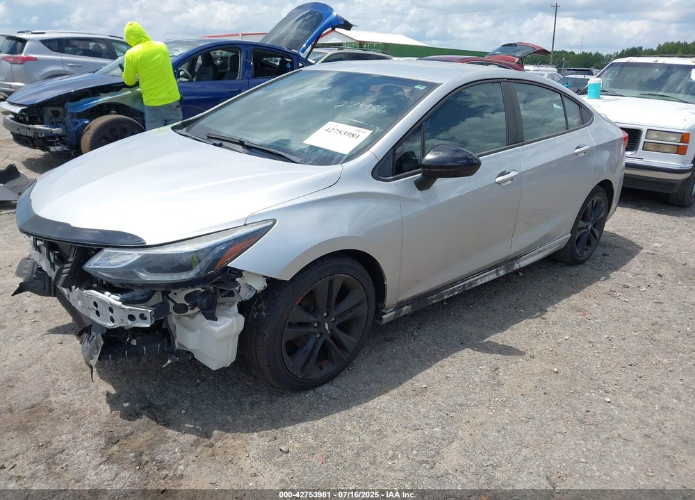 2017 CHEVROLET CRUZE LT AUTO VIN: 1G1BE5SM4H7275986