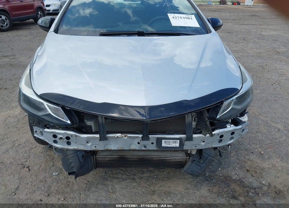 2017 CHEVROLET CRUZE LT AUTO VIN: 1G1BE5SM4H7275986