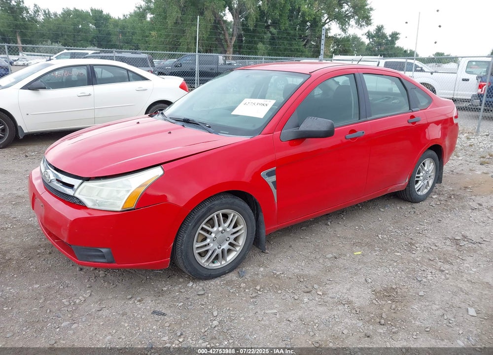 2008 FORD FOCUS VIN: 1FAHP35N88W244496