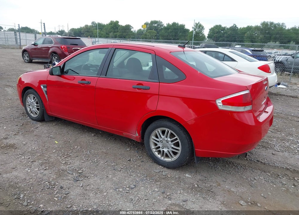 2008 FORD FOCUS VIN: 1FAHP35N88W244496