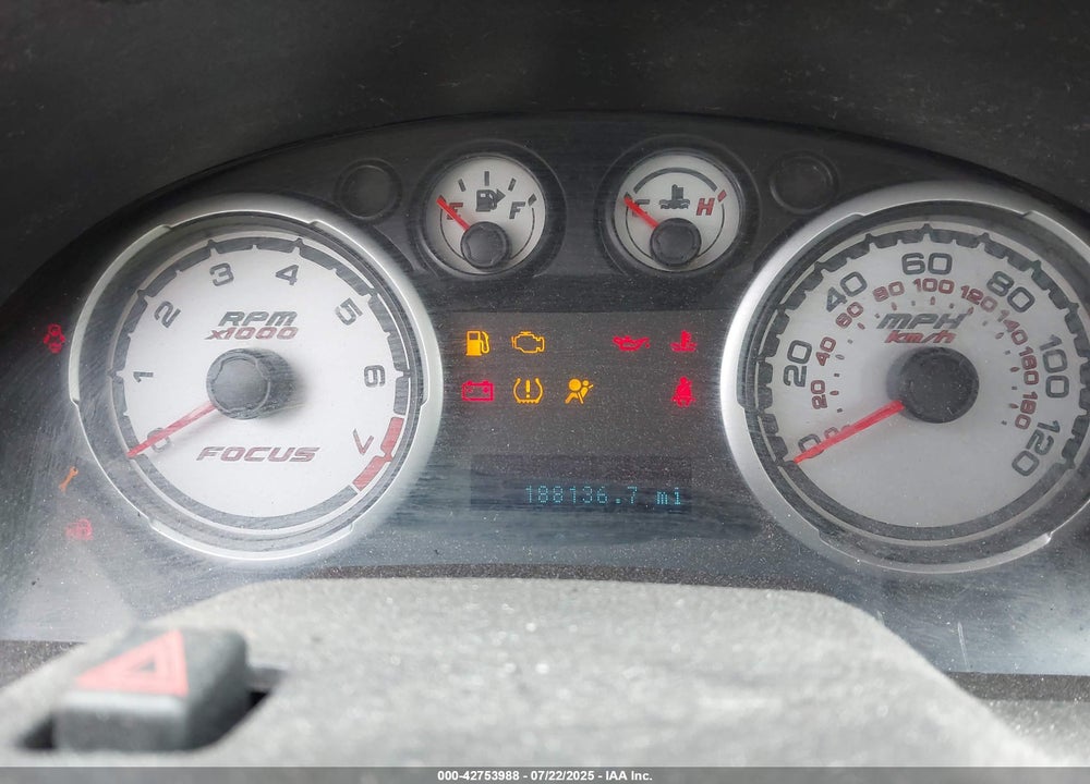 2008 FORD FOCUS VIN: 1FAHP35N88W244496