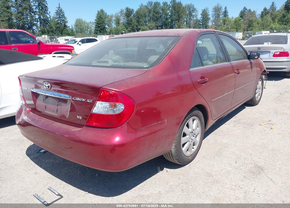 2002 TOYOTA CAMRY LE V6/SE V6/XLE V6 VIN: JTDBF30K920060890